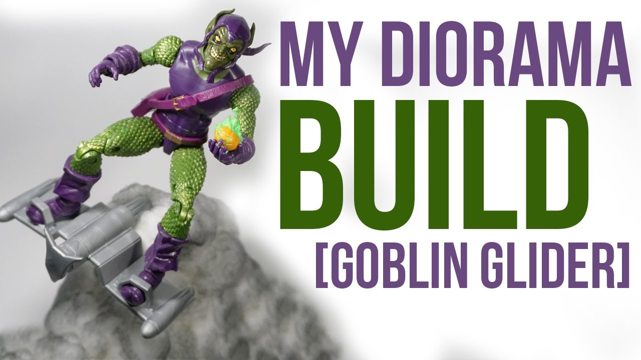 03 [Goblin Glider] My Diorama Build | Marvel Legends Green Goblin