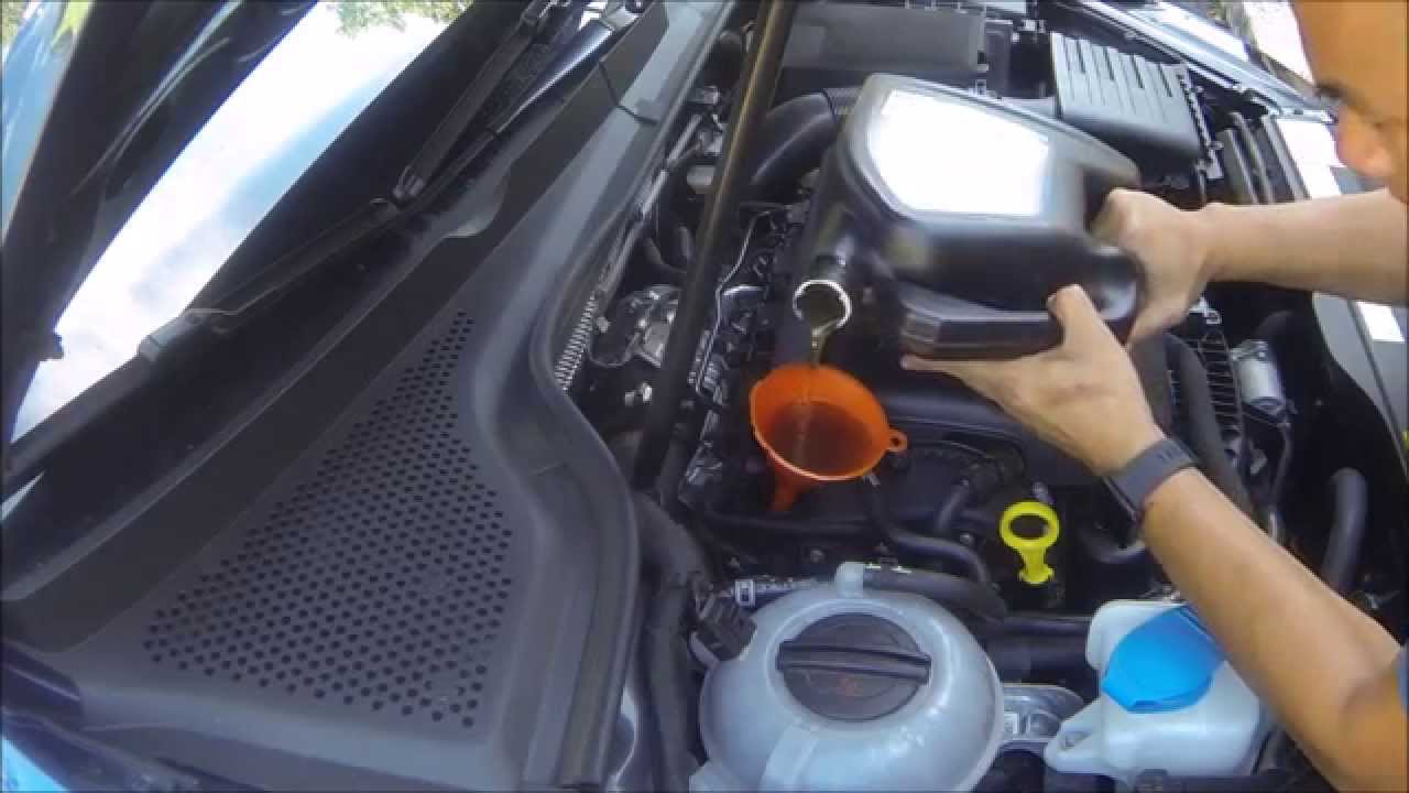 How to Change Your Oil (in a 2015 VW Golf R)