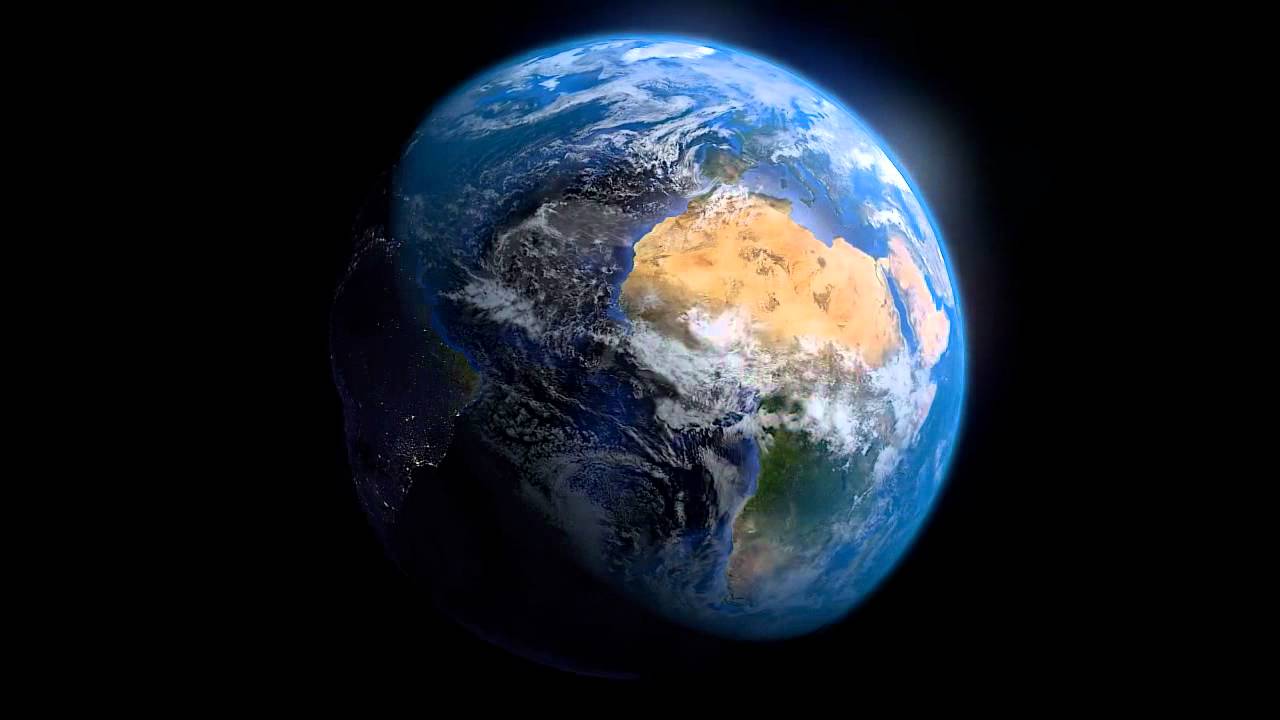 Rotating Earth Animation