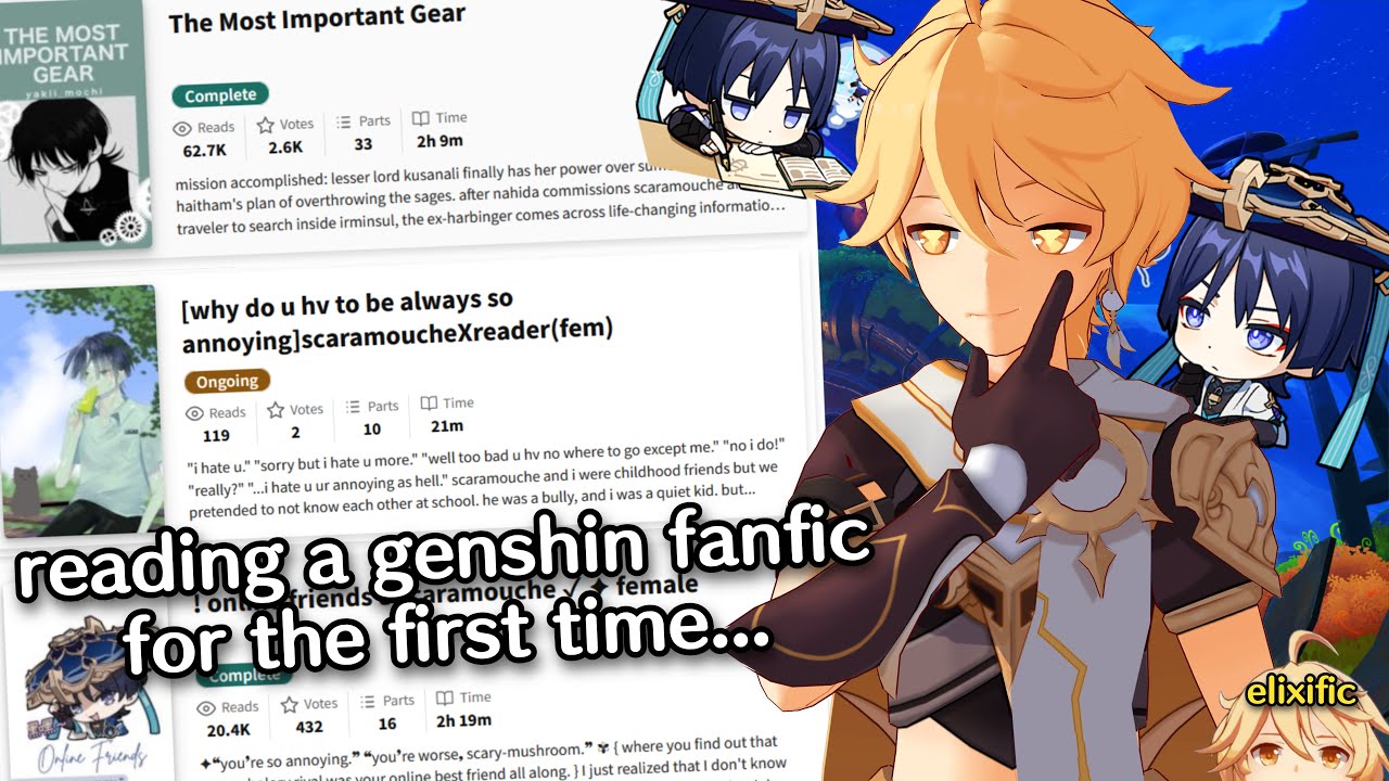 I Finally Read a Genshin Impact FANFIC...