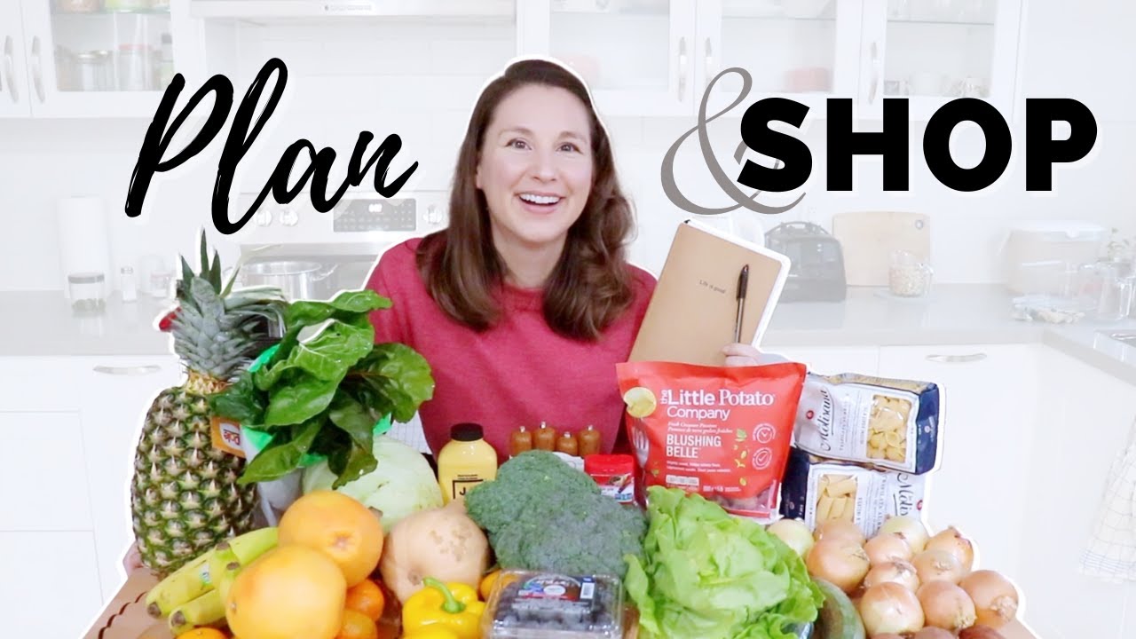 How I PLAN & SHOP for Meal Prep Days 🌱