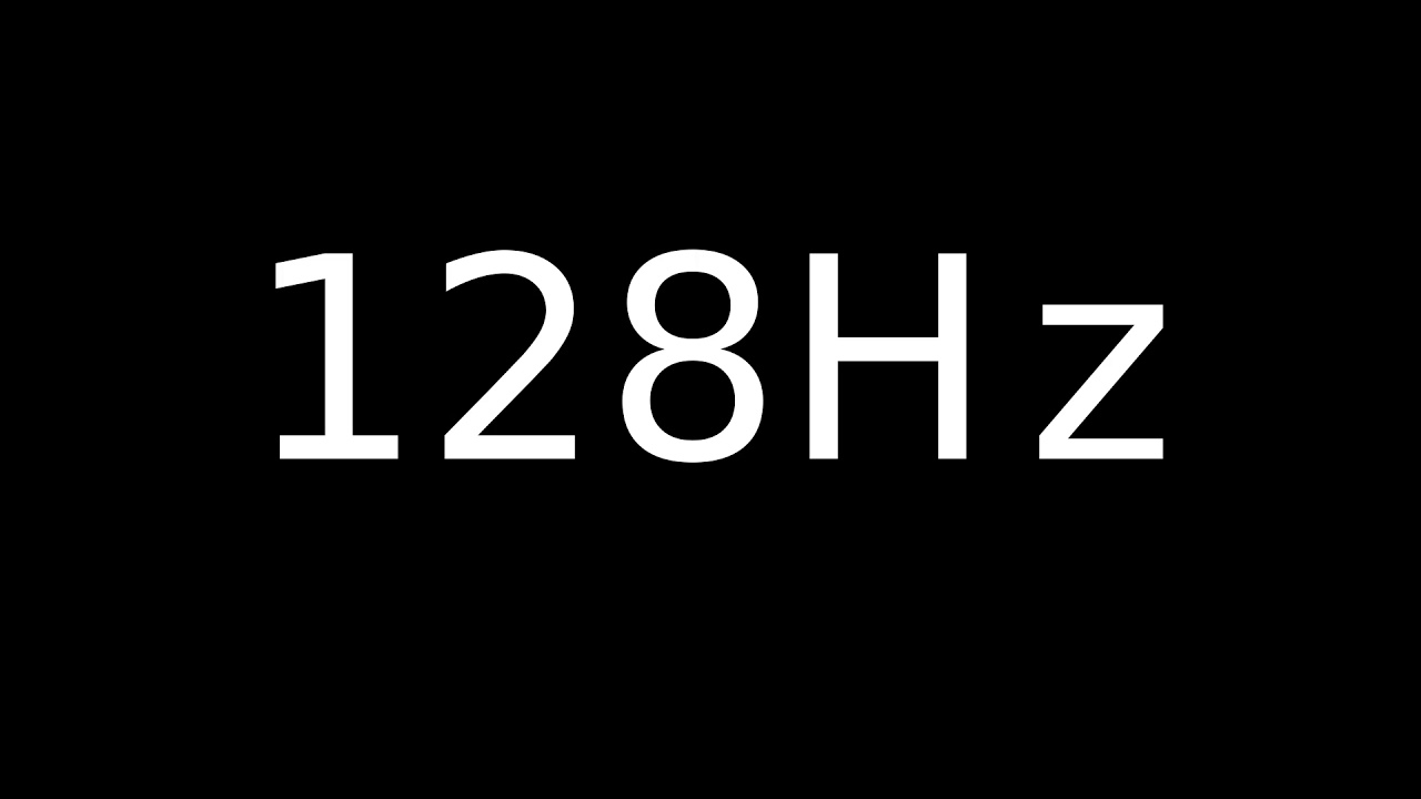 Speaker Sound Test 128Hz