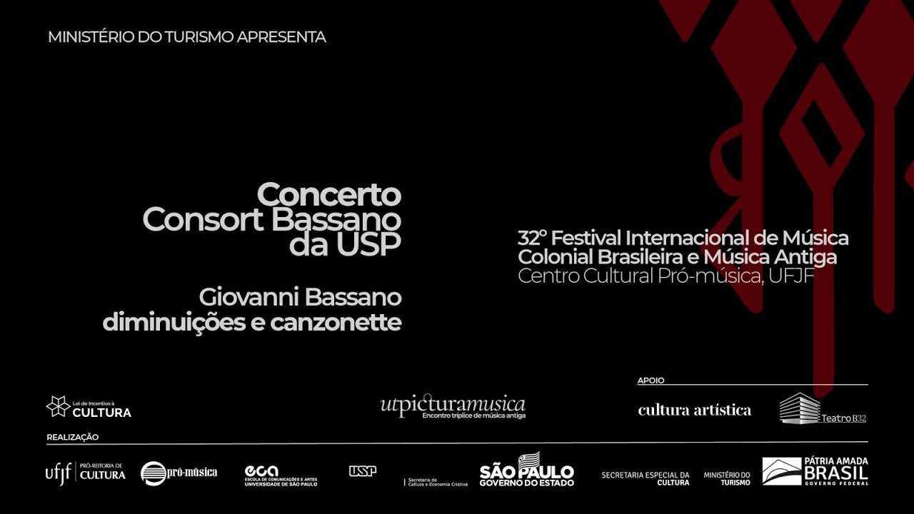 Giovanni Bassano (1561-1617): diminui&ccedil;&otilde;es e canzonette -  Consort Bassano da USP
