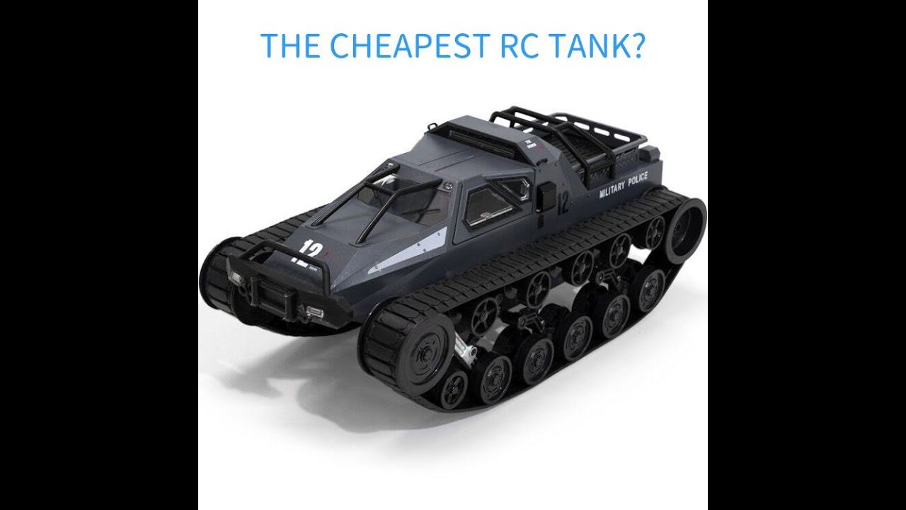 The cheapest EV2 Ripsaw RC Tank Unboxing and overview