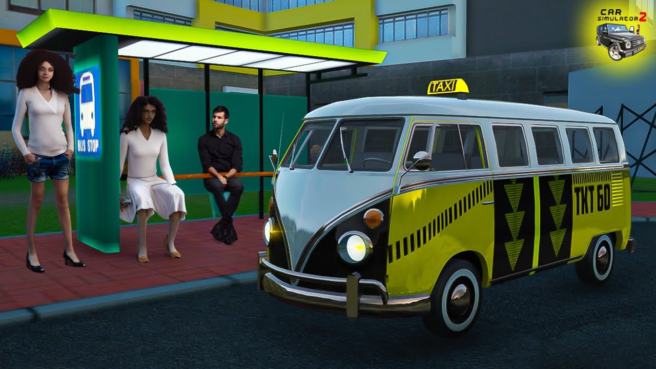 Volkswagen Minibüsü Dolmuş Taksiye Çevirdim !!!Car Simulator 2