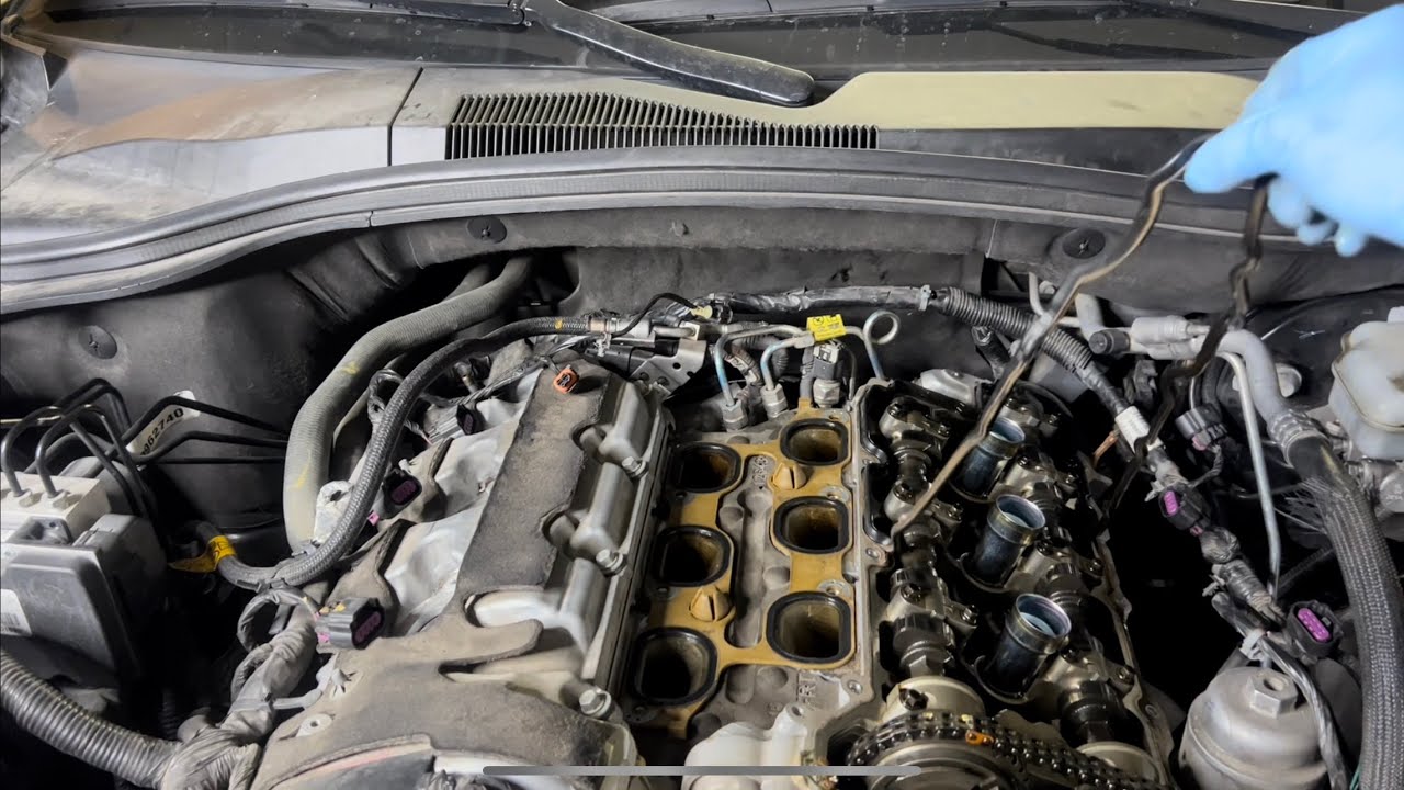 2013 chevy camaro ls valve cover gasket & spark plug w/ coil replacement
