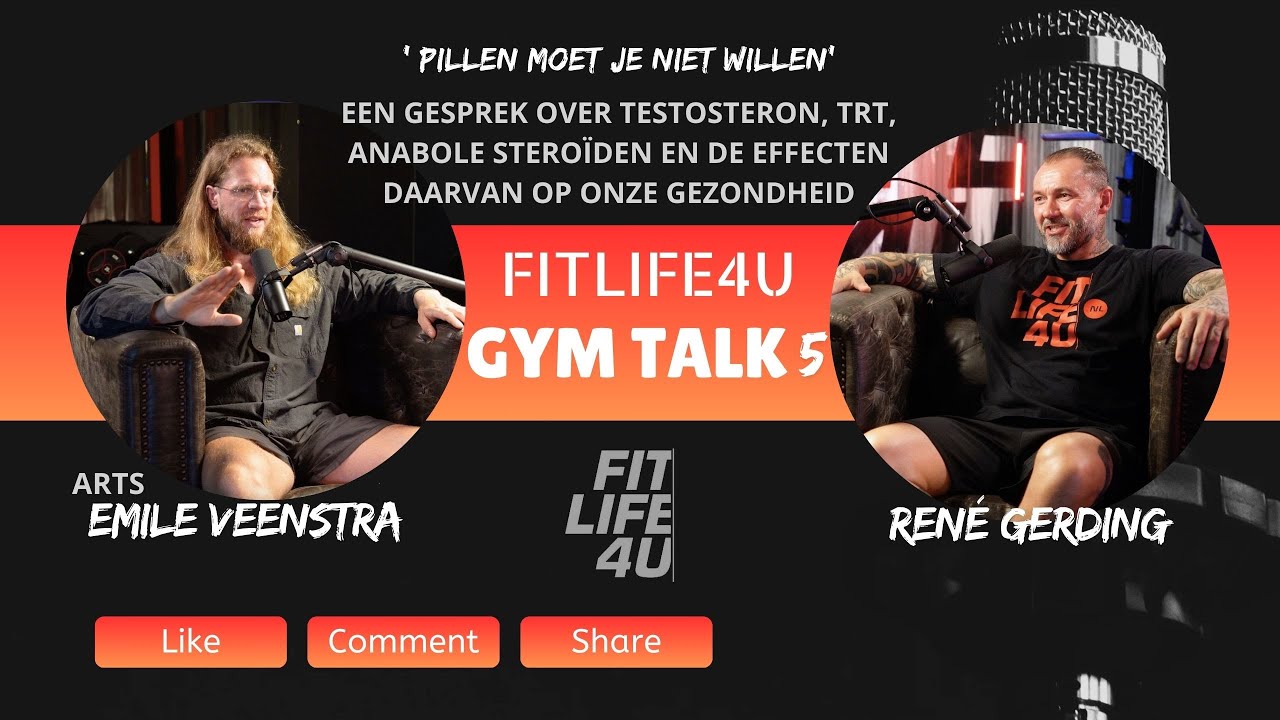 FitLife4U GYM TALK 5, een gesprek met arts Emile Veenstra.
