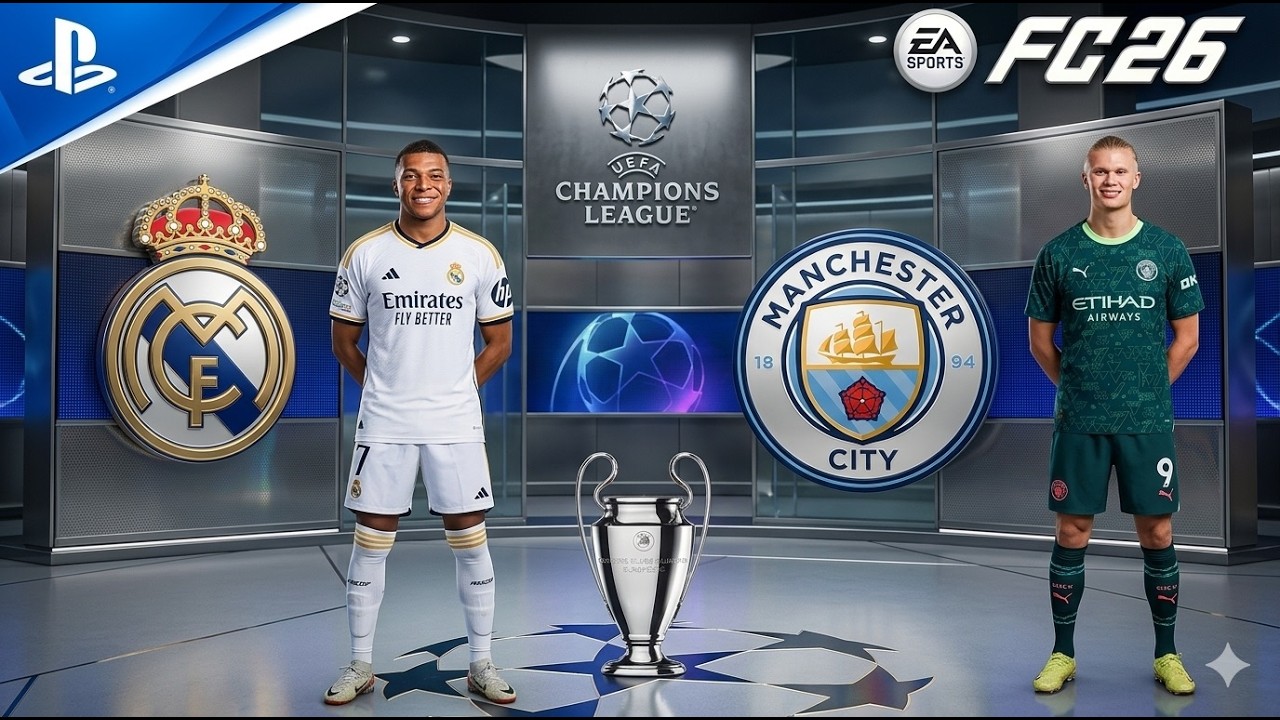 FC 26 - Real Madrid Vs Manchester City - UEFA Champions League 2025/26 | RTX 4080 Super Graphics