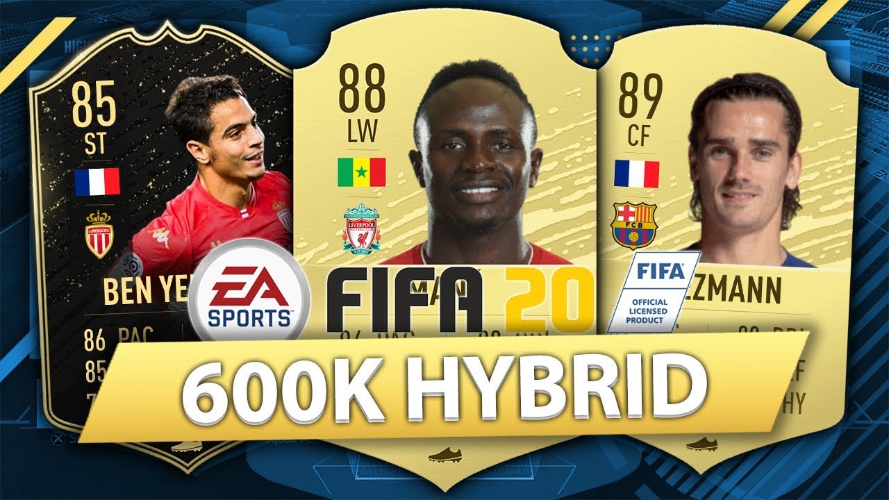 600K MARKET CRASH SQUAD BUILDER! FIFA 20 (INSANE 600K HYBRID)