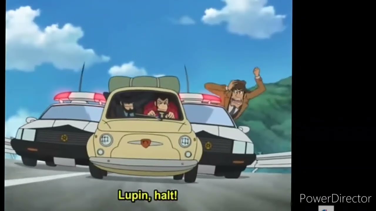 Zenigata is obsessed with arresting Lupin the 3rd