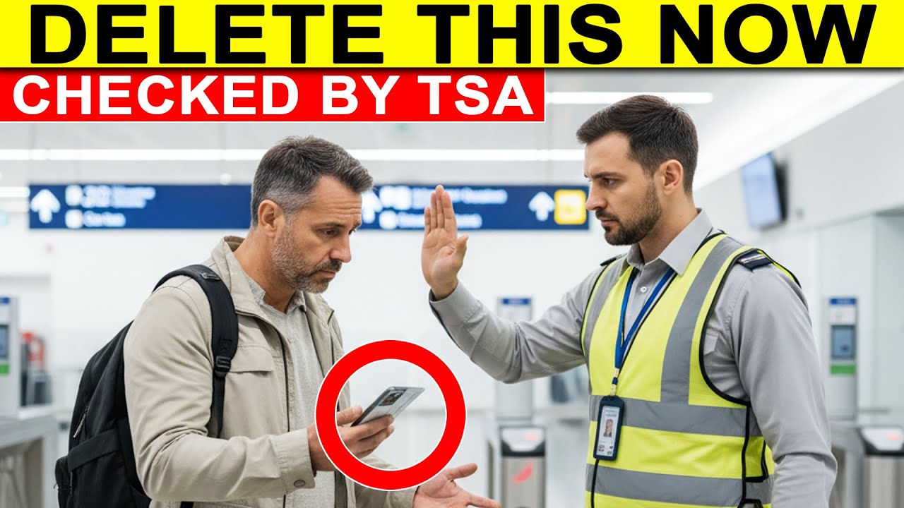 TSA Is Checking Your Phone (Delete These 5 Things NOW Before Flying)