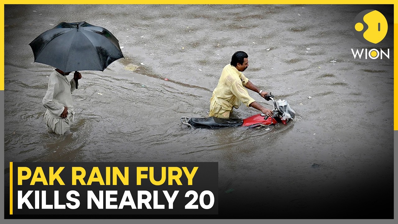 Pakistan: Heavy Rains Cause Walls & Roof Collapse in Karachi | WION News