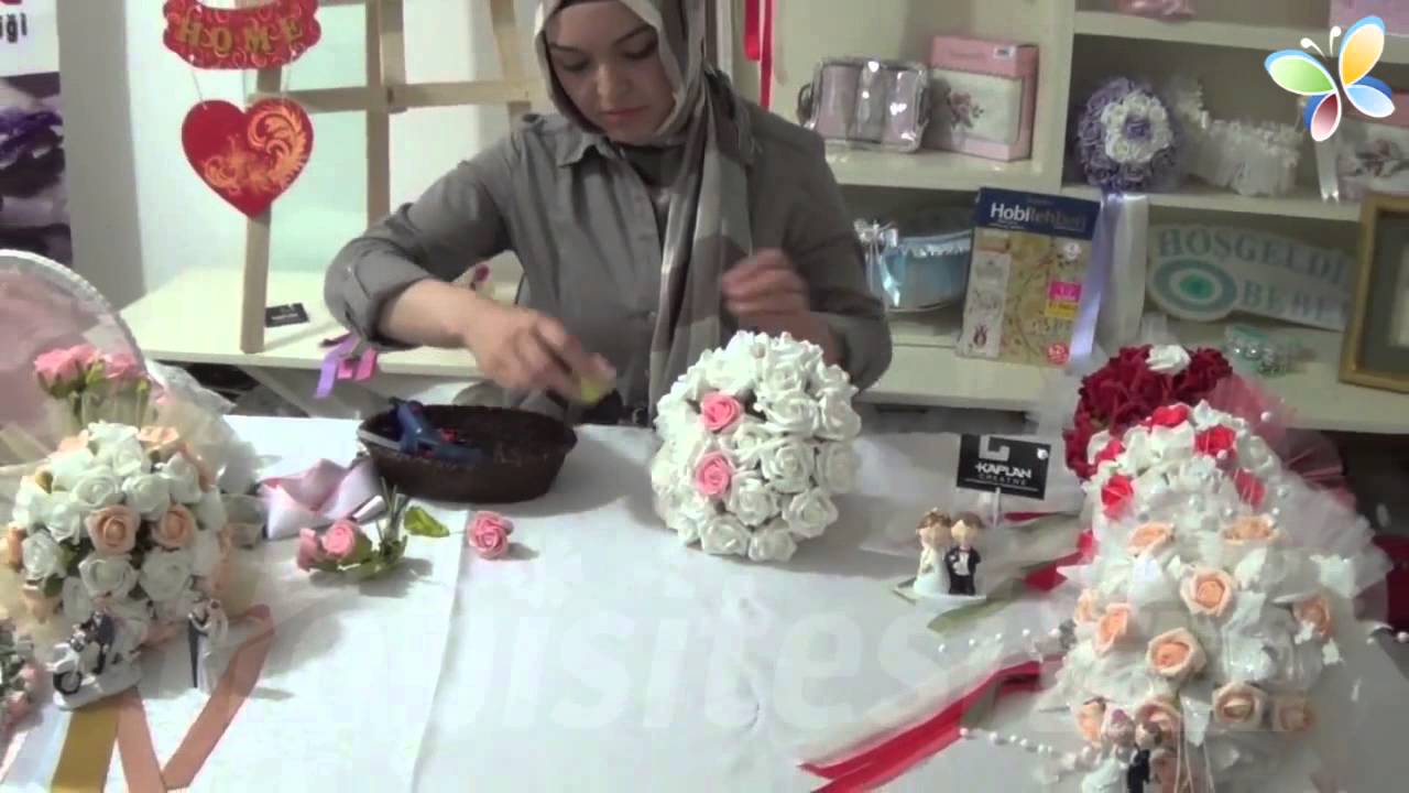 Gelin Çiçeği Yapımı