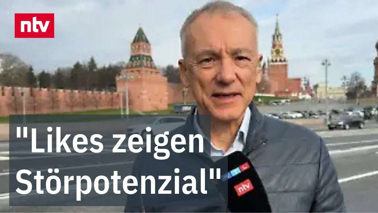 Unmut erreicht Putin: Netzsperre &auml;rgert russische Promis, berichtet Rainer Munz aus Moskau | ntv