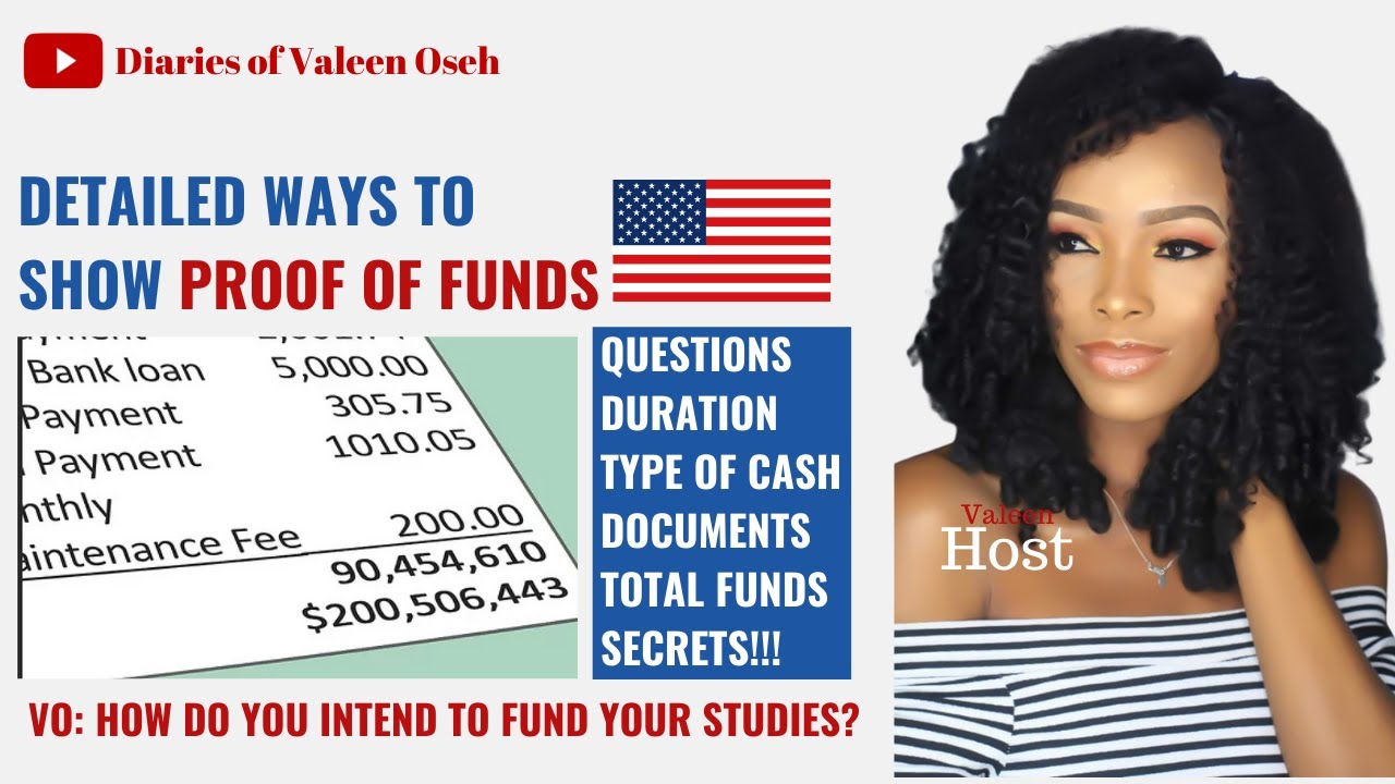 How to Show Proof of Funds for your USA F1 Student Visa Interview | US F1 Visa Questions and Answers