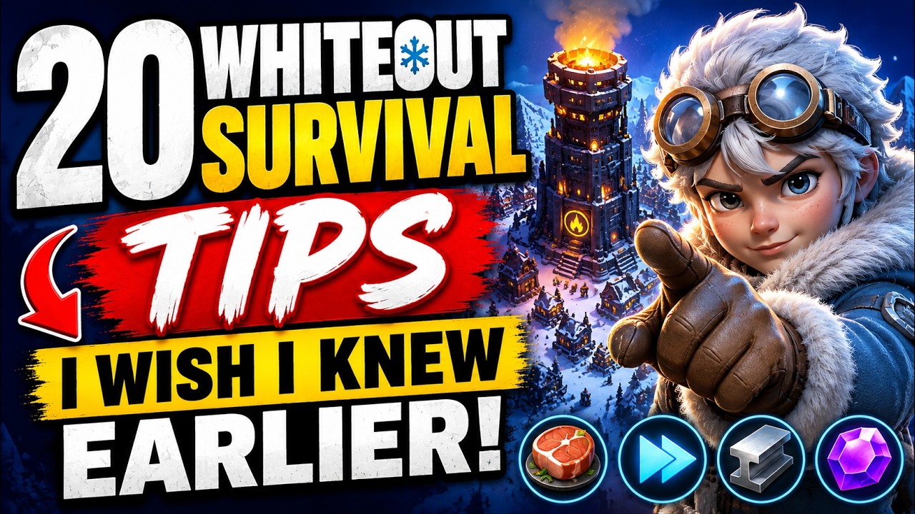 20 Whiteout Survival Tips I Wish I Knew Earlier