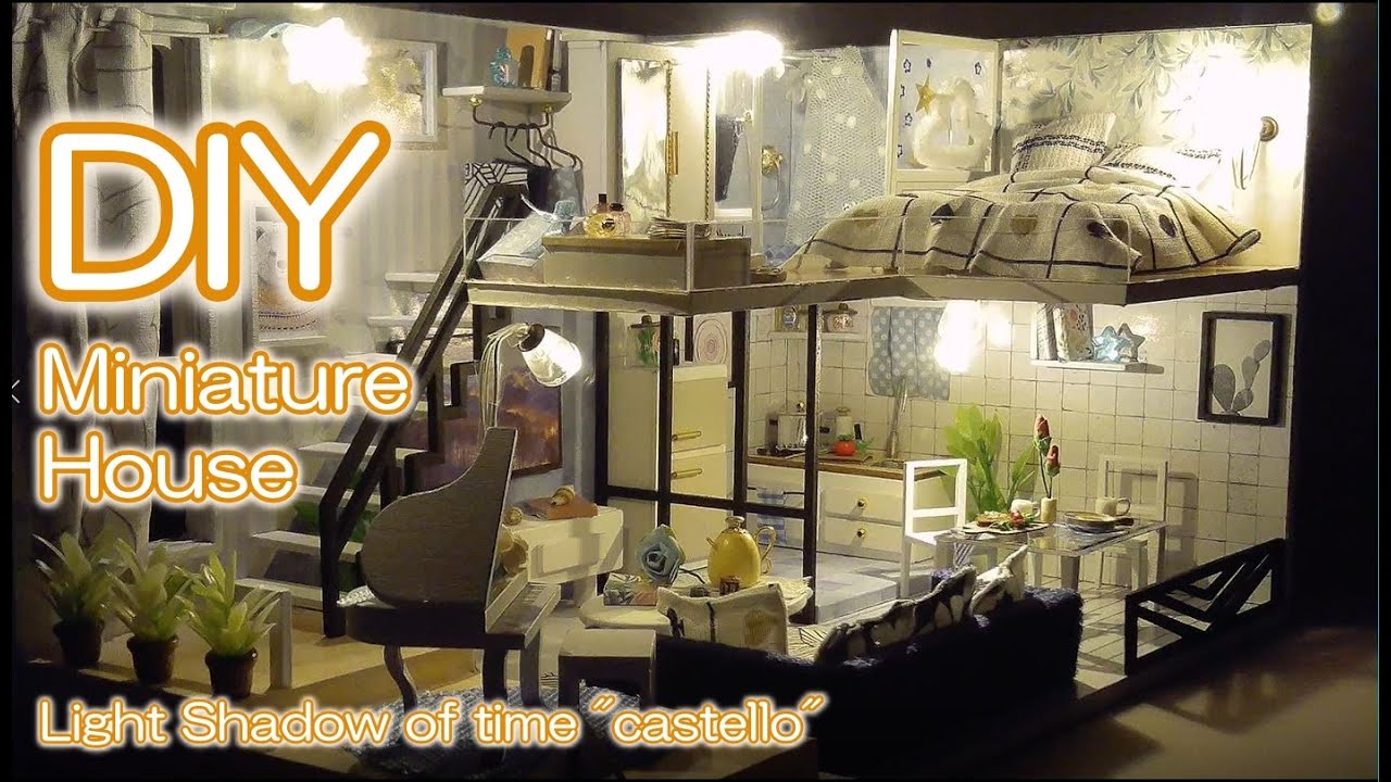 DIY Miniature House | Light Shadow of time 