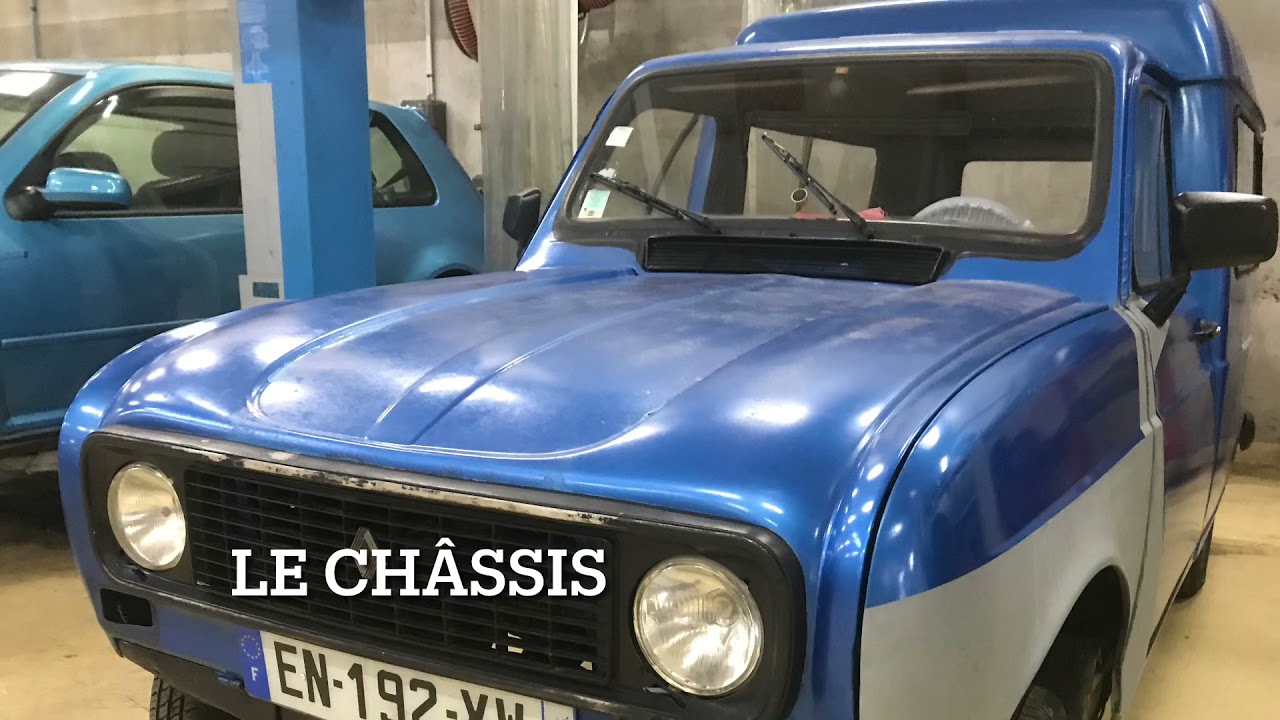 Restauration châssis d’une 4L F6 🚙🚀