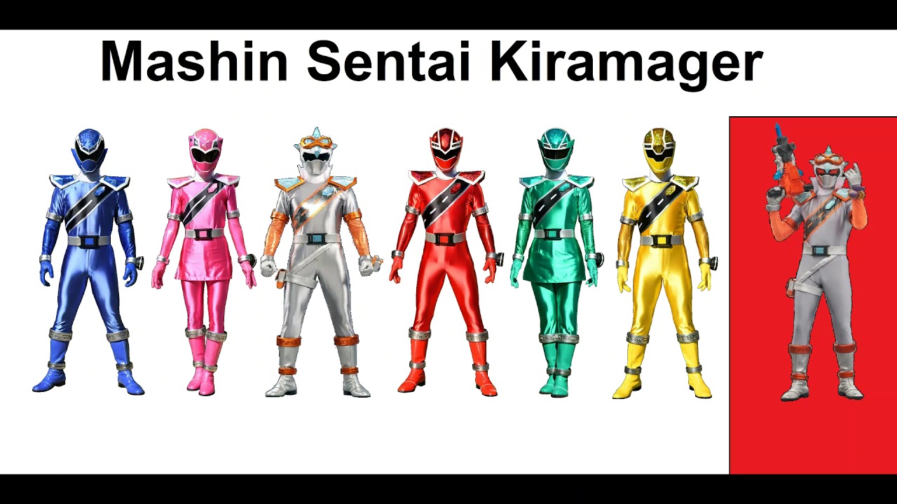 All Rangers From Power Rangers And Super Sentai