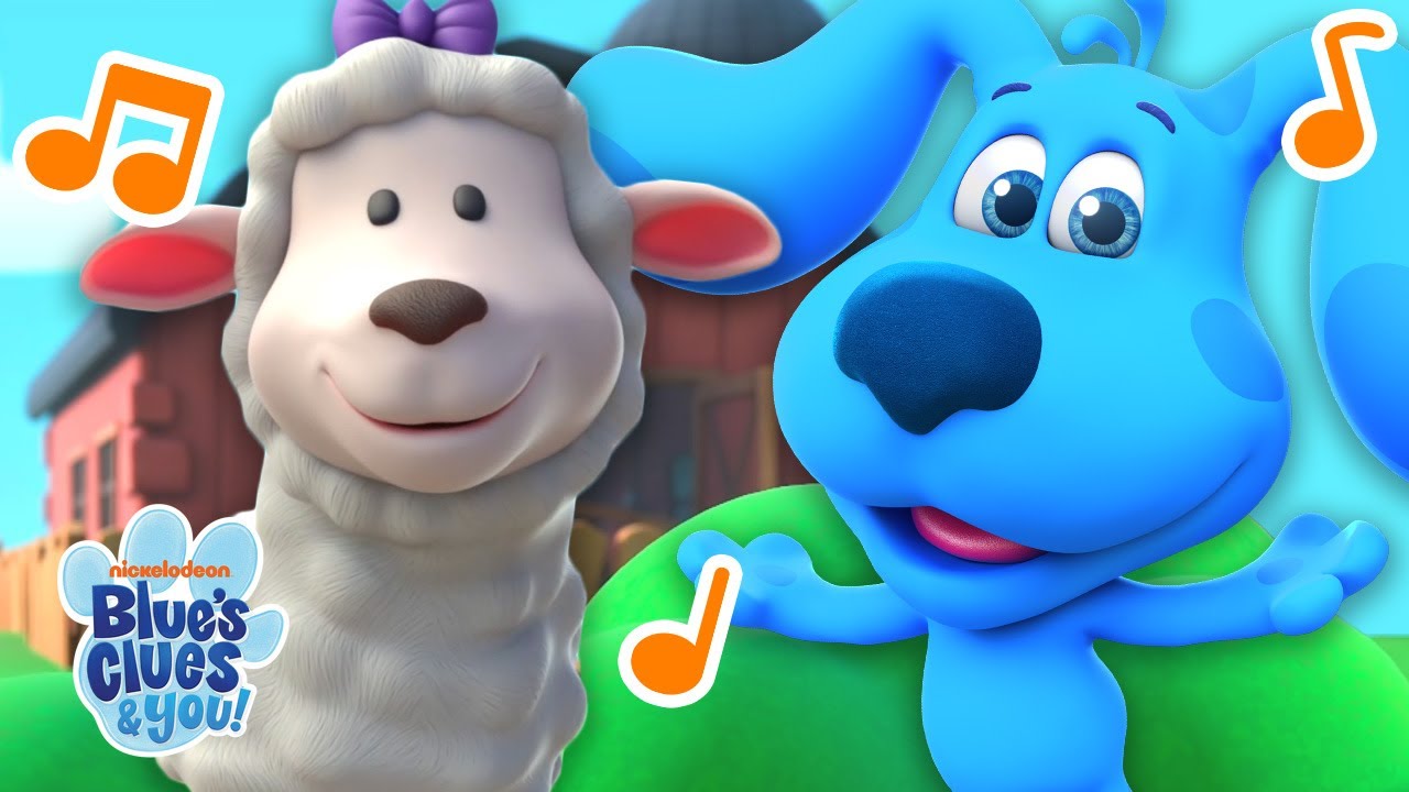 Mary Had A Little Lamb! w/ Blue | Nursery Rhymes & Kids Songs | Blue’s Clues & You!