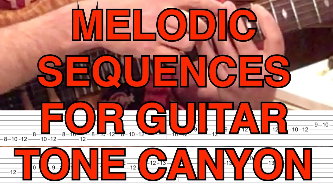 How to play melodic sequences on guitar (2,3,4 note patterns)