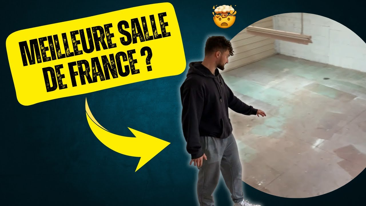 LA MEILLEURE SALLE DE FRANCE ? - BUILDING MY GYM EPISODE 2