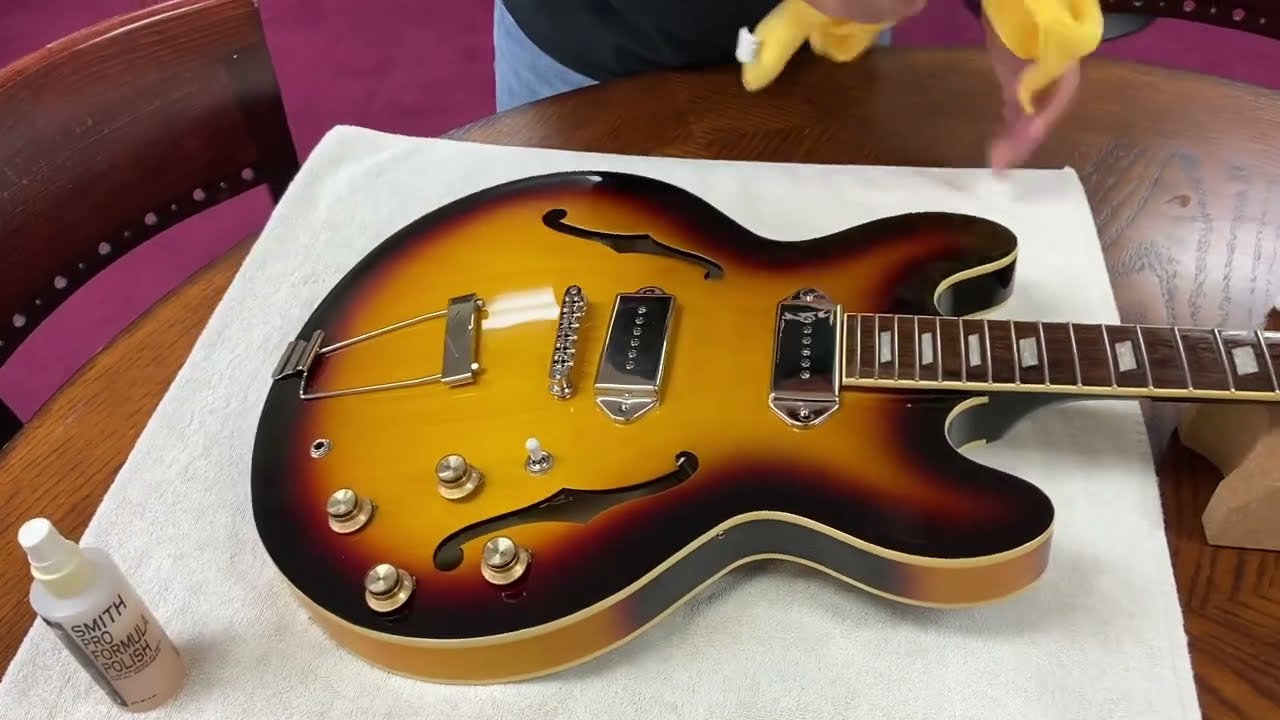 Restringing an Epiphone Casino with Gary Mixon
