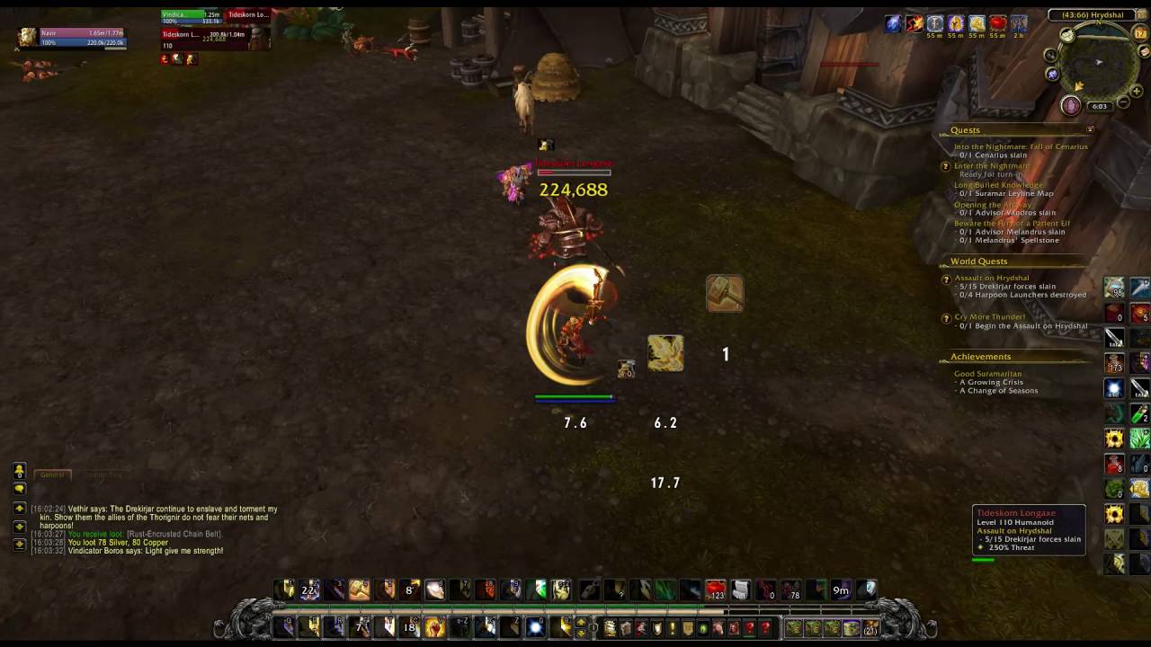 Assault on Hrydshal WoW World Quest Stormheim