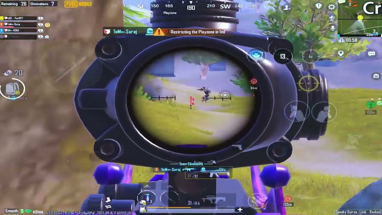 4x with m416 Classic Gameplay in Pubg Mobile #pubgmobile 