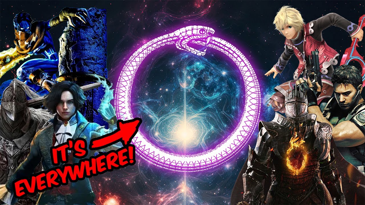 Why THIS Symbol Shows Up Everywhere in Video Games (Ouroboros)