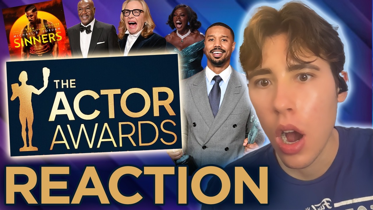 2026 SAG/Actor Awards WINNERS LIVE REACTION! What Is Going On In Best Actor? CHAOS!