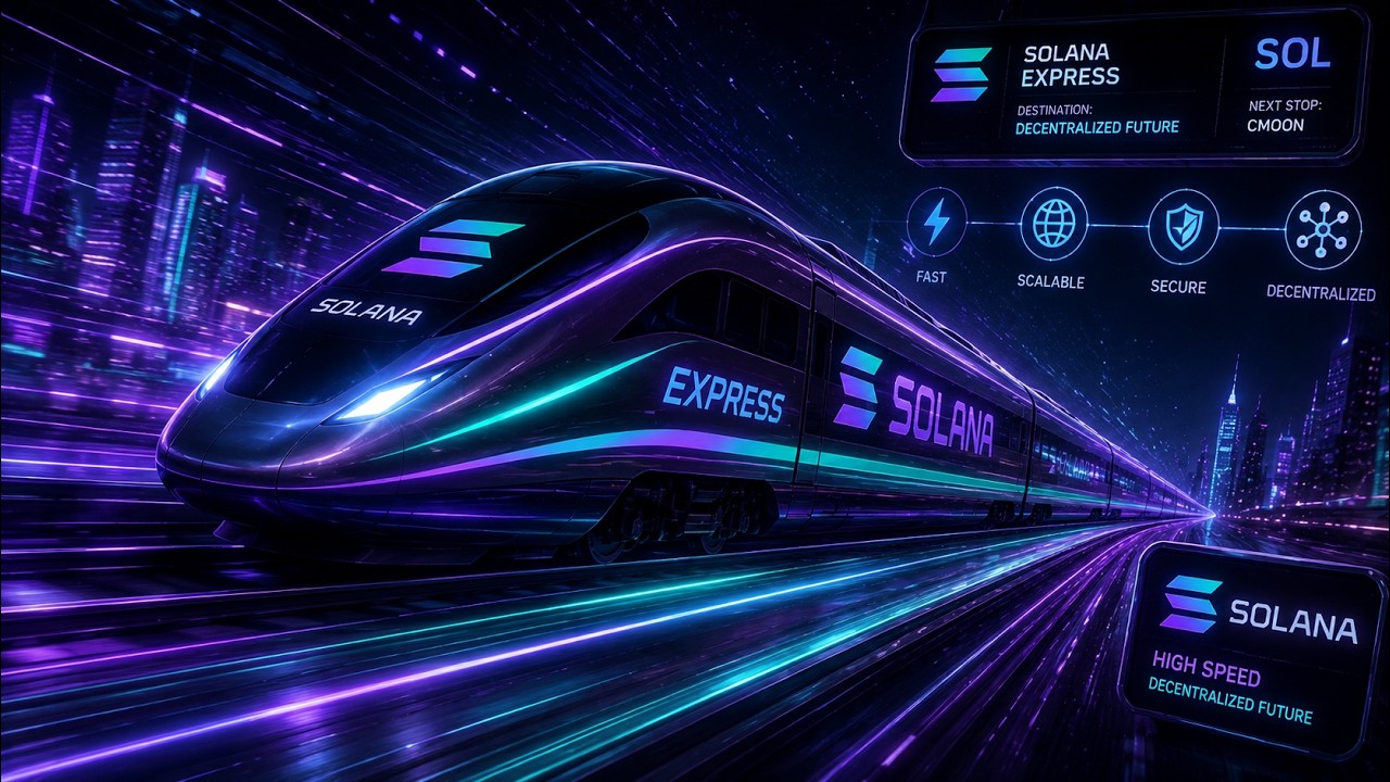 🚄 SOLANA EXPRESS ⚡ | Crypto Song 2026