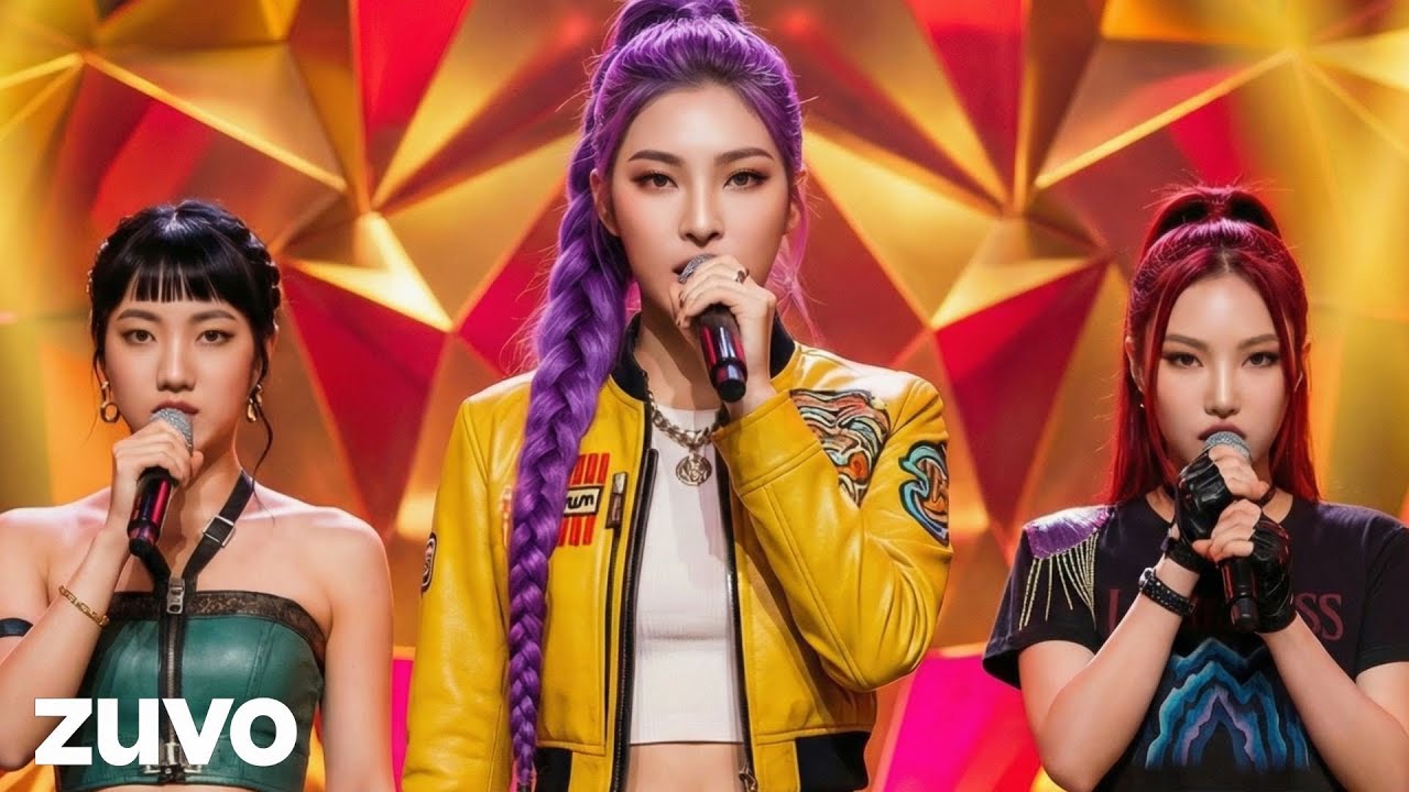CROWN OF ASH | HUNTRIX 👑 K-Pop Demon Hunters OST | Dark Reign Pop