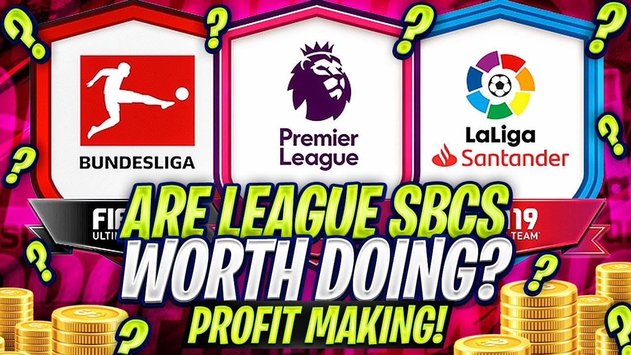 ARE LEAGUE SBCS WORTH DOING? HOW TO PROFIT EASILY BY TRADING LEAGUE SBCS? FIFA 19 Ultimate Team