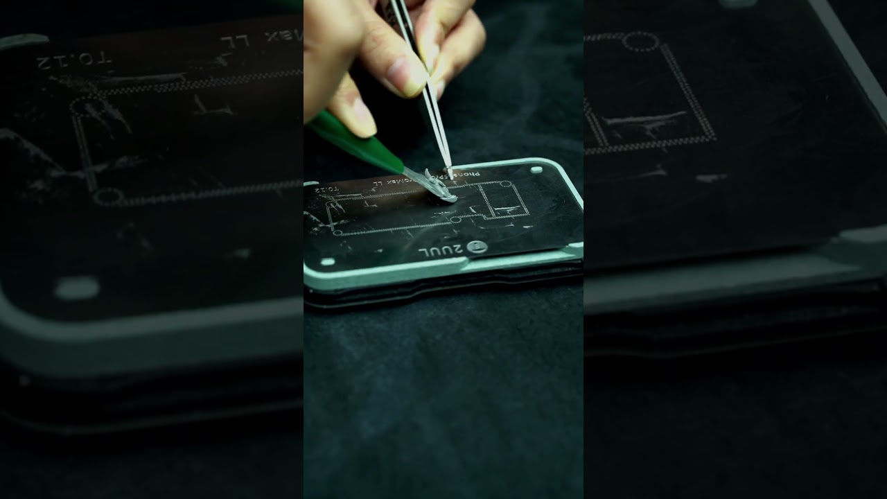 iPhone 15 Pro Mid-Layer Reballing Process || #iphone #reballing