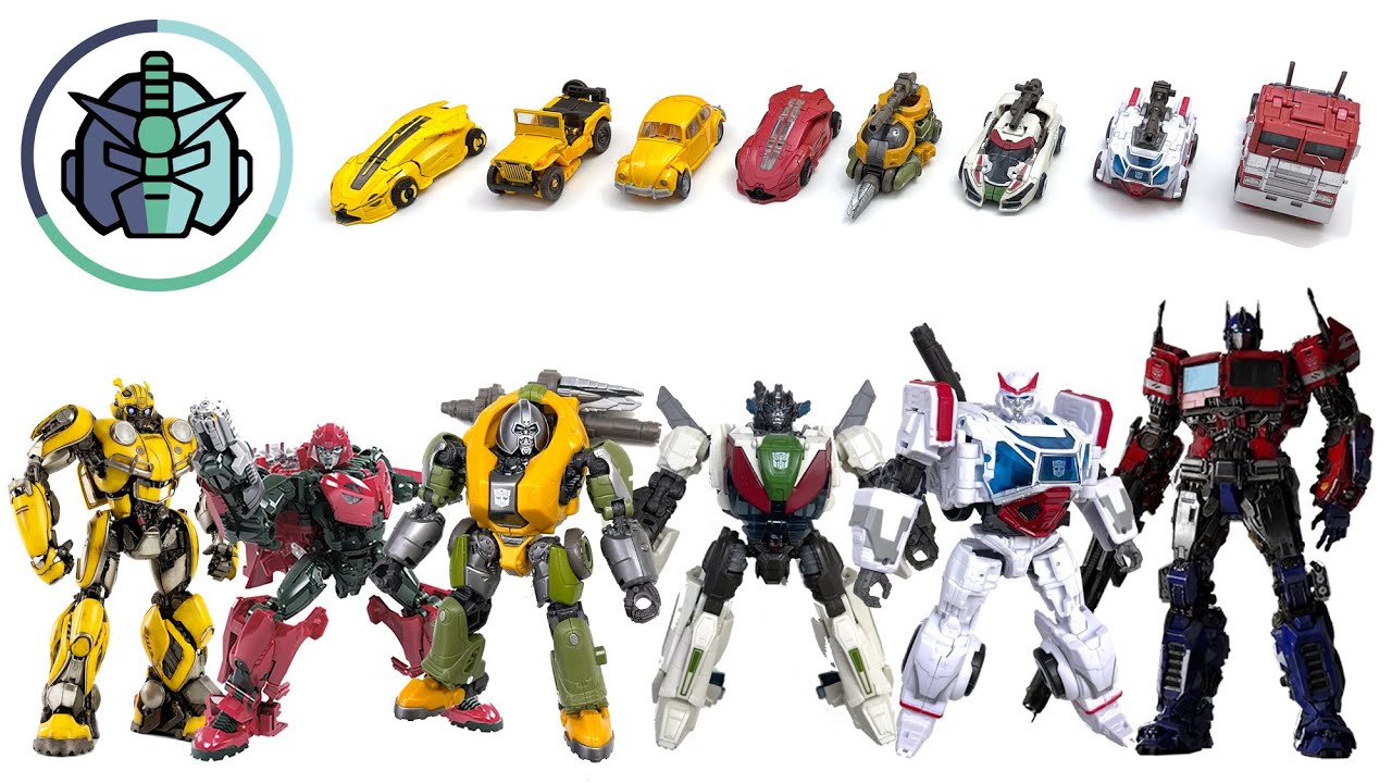 Bumblebee Movie Transformers with SS 80 Brawn SS 81 Wheeljack SS 82 Ratchetトランスフォーマー 變形金剛