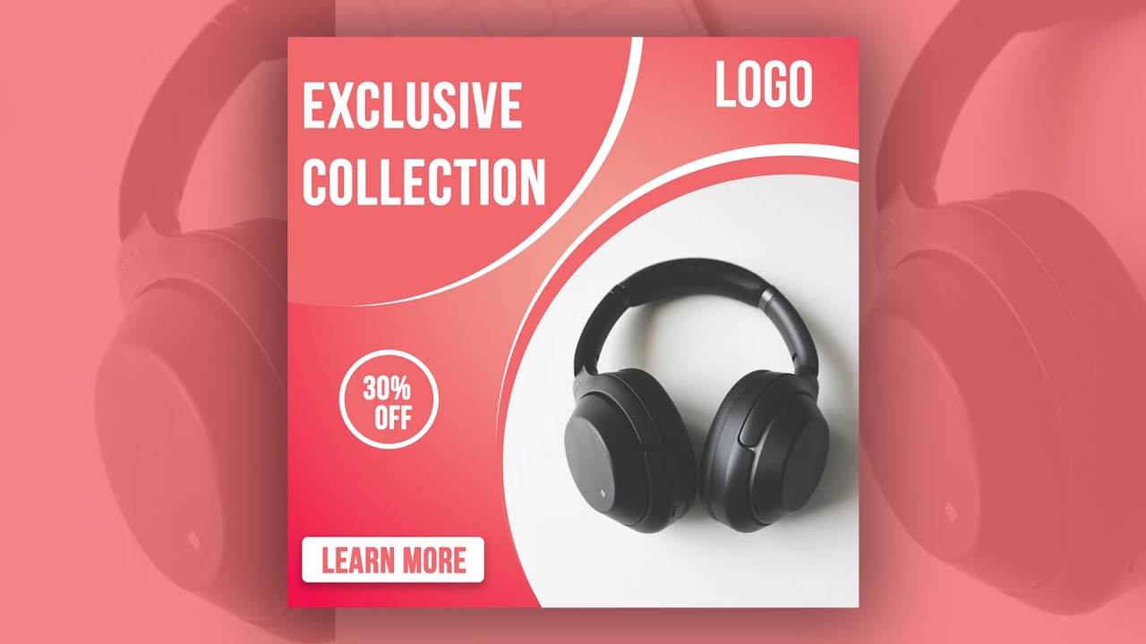 How to Make E-commerce Product Banner Design in Photoshop | Photoshop Tutorial | Adobe Photoshop CC