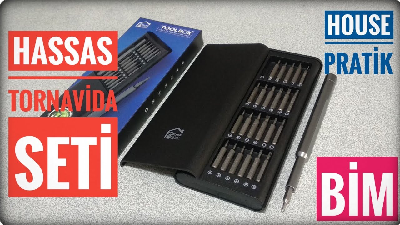 Bim House Pratik Hassas Tornavida Seti / 75 TL Alınır Mı? 🤔 Detaylı Anlatım #bim #bimaktüel #tamir