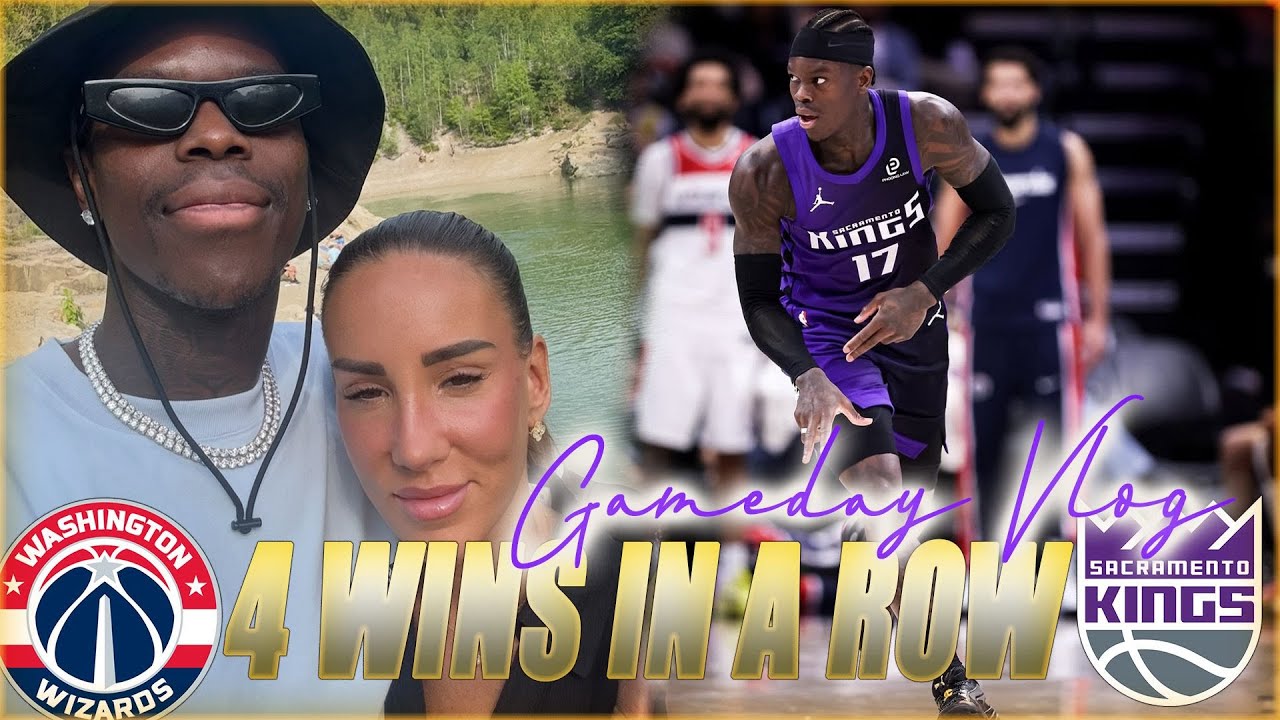 4 WINS IN A ROW!! - GAME DAY VLOG - SACRAMENTO KINGS vs. WASHINGTON WIZARDS