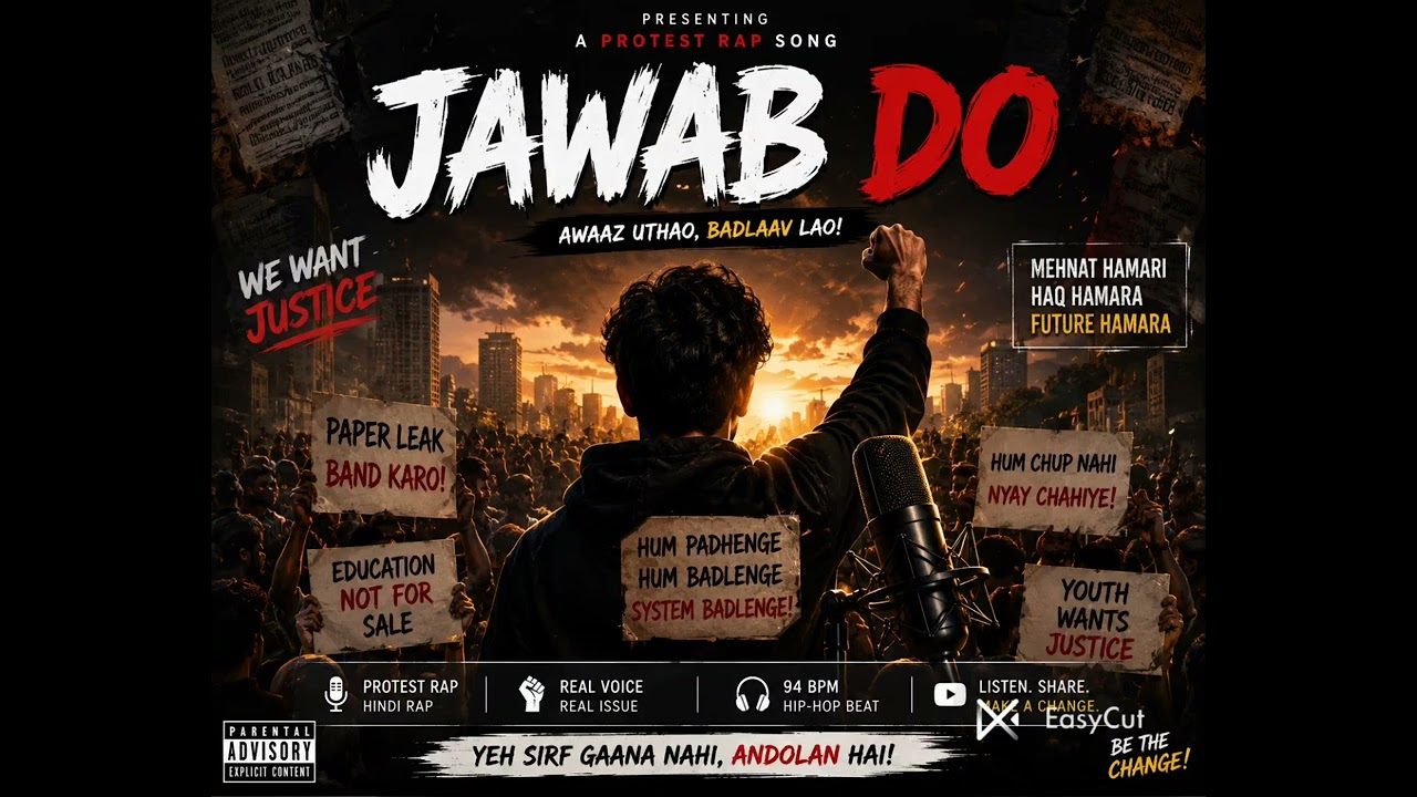 Jawab Do | Education Protest Rap | Hindi Hip Hop | RapNex