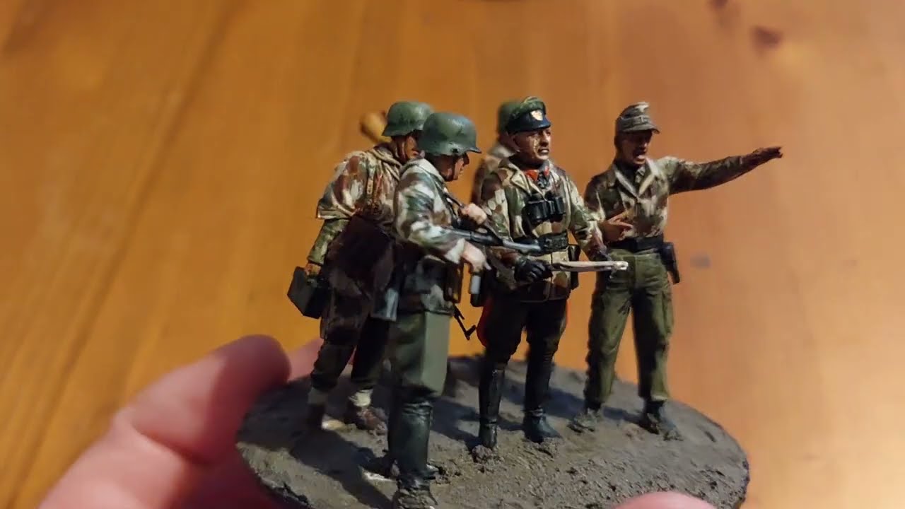Masterbox 1/35 German Ww2 Let's stop them here!