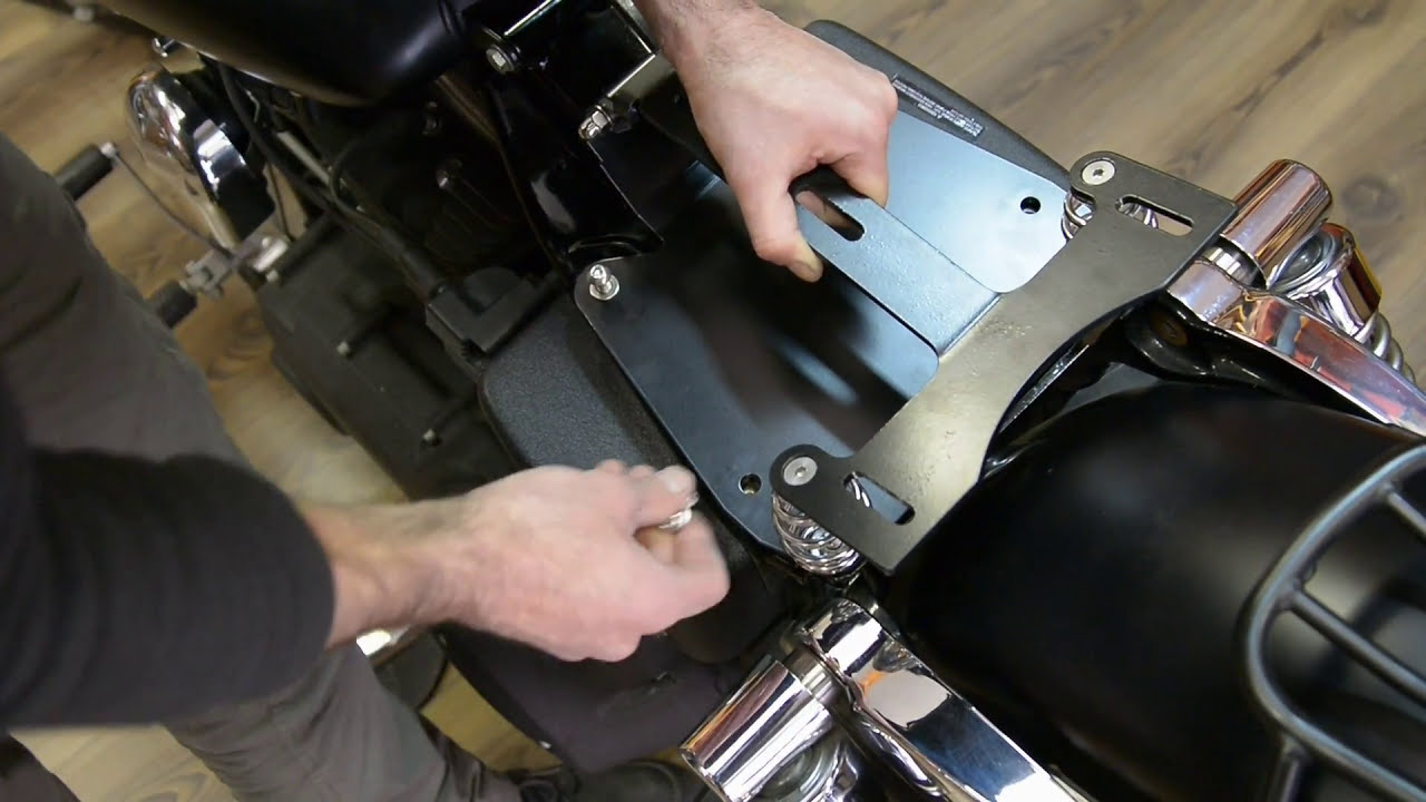 How to mount conversion kit for Hd Dyna models 2006-up Ends Cuoio