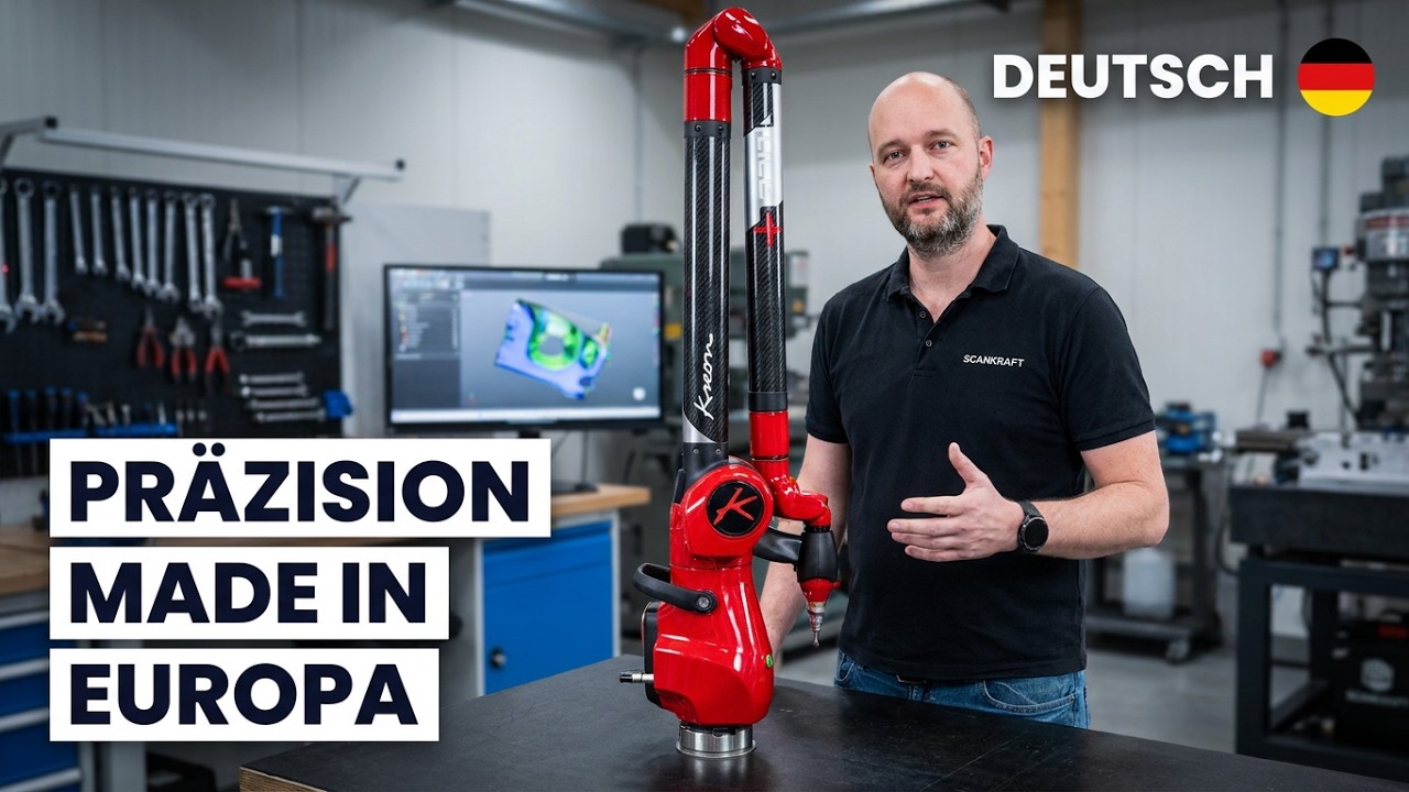3D Messarm von Kreon 🇪🇺 | Taktile Pr&auml;zision made in Europe 🔧 📐