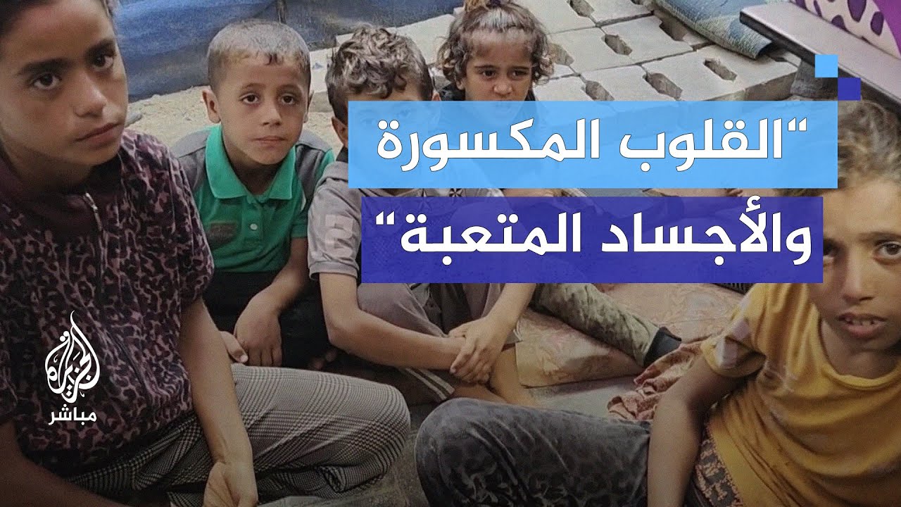 الشتاء قادم ولقمة العيش مفقودة.. عائلة المصري تحت سماوات الحرب