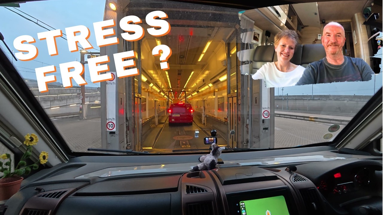 Taking a Motorhome on Le Shuttle in 2026: Is It Easy? + Our First French Campsite this tour Ep.3