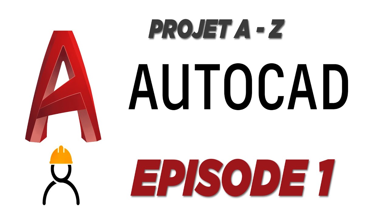 COMMENT FAIRE UN PROJET SUR AUTOCAD DE  A &agrave; Z  ( FAIRE UNE CONCEPTION  ) EPISODE 1