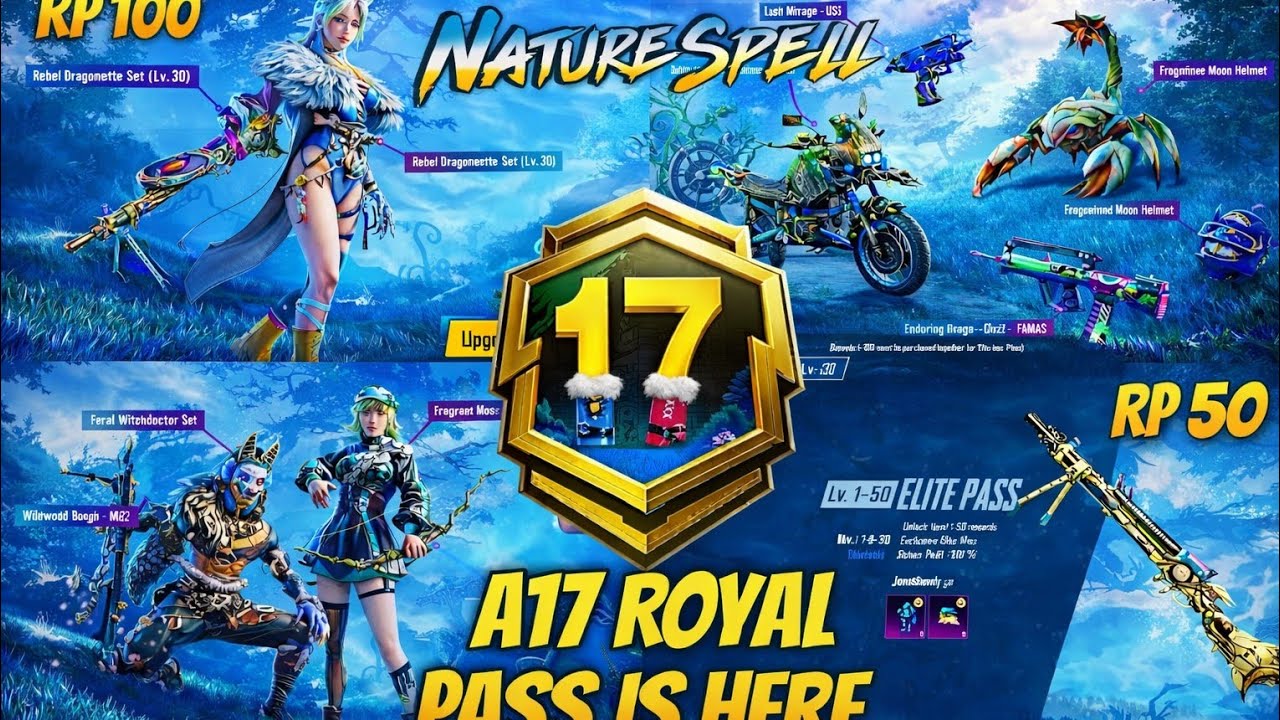🔴FINALLY A17 Royal pass 3D look purchase bgmi new 4.2 update 😱