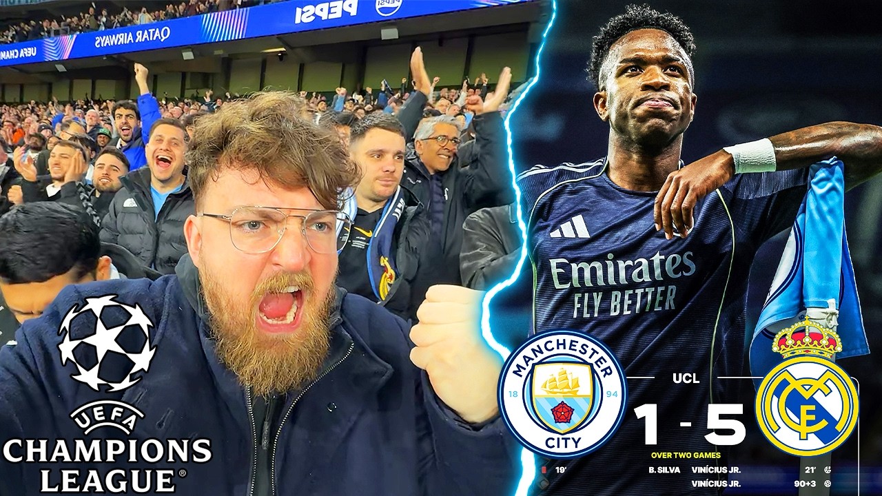 Man City vs. Real Madrid - UCL Stadionvlog 😱 | UNFASSBARES OFFENSIV FEUERWERK | ViscaBarca