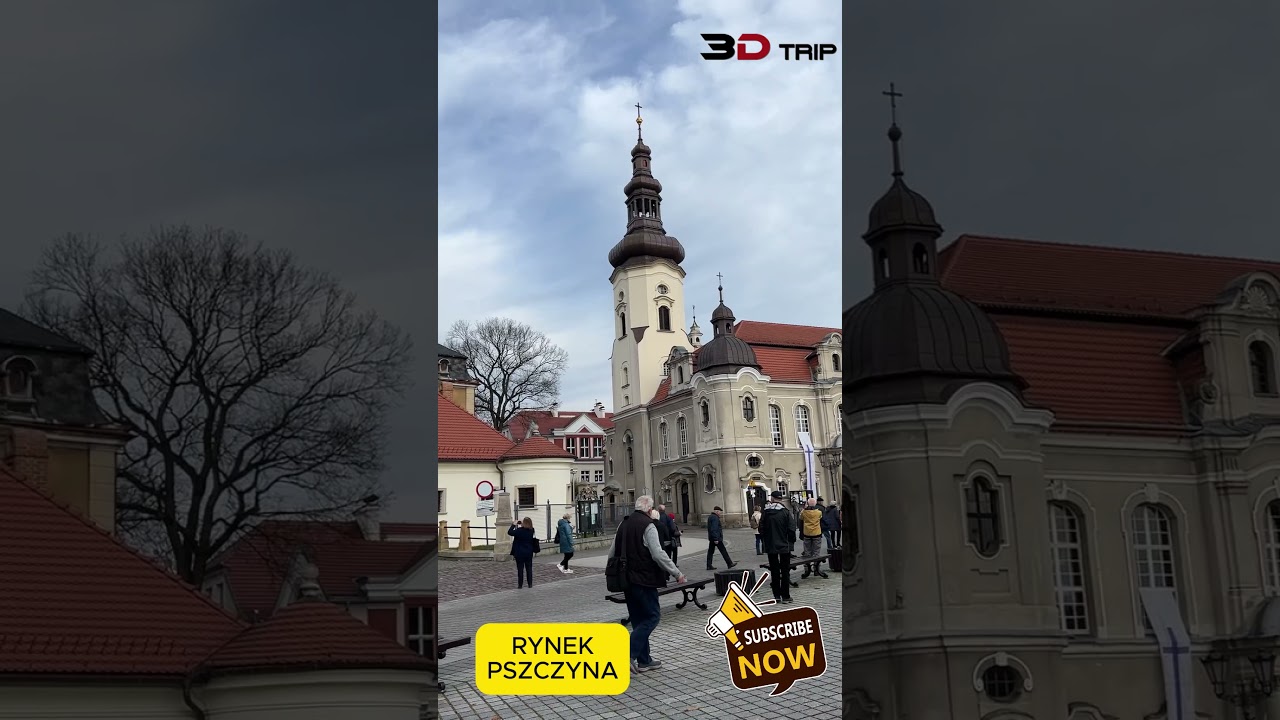 Pszczyński Rynek &ndash; Klimatyczne Ujęcia Historycznego Centrum | 3D Trip #3dtrip #shorts #short