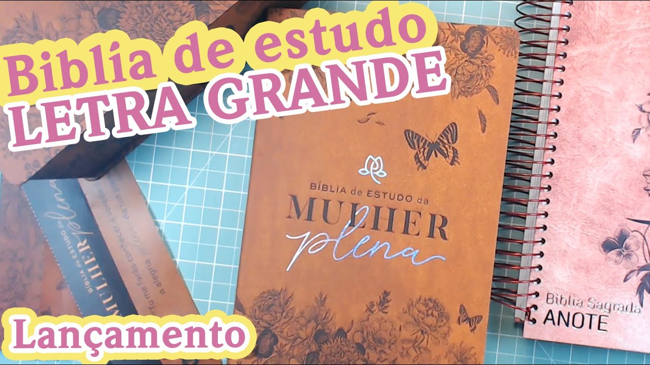 BÍBLIA DE ESTUDO MULHER PLENA 2023 NOVIDADE!!!